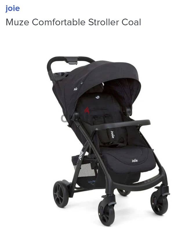 jule muze coal  stroller 0