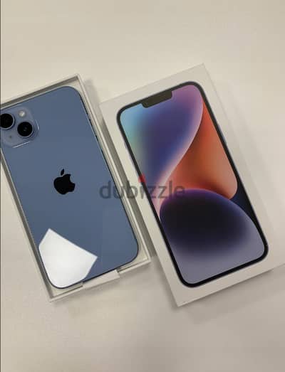 iphone 14 512GB B100% E-Sim جديد لم يستعمل بضمان ابل 6/2025