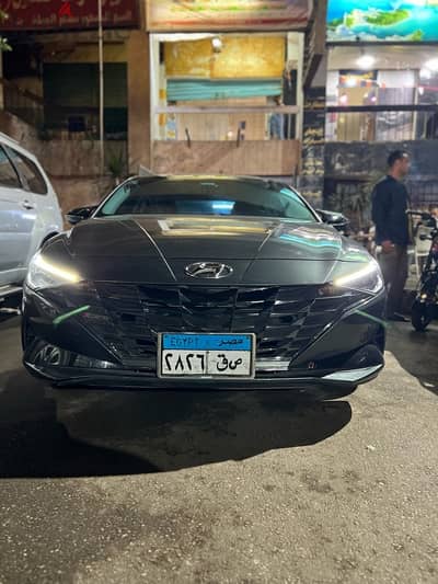 هيواندي الينترا ٢٠٢٣ للايجار سائق او بدون - Hyundai Elantra CN7 2023