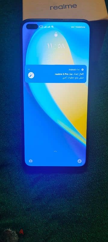 Realme 6 pro بحاله فوق الممتازه به شرخ في الظهر فقط زيروووا 5