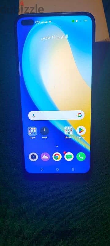 Realme 6 pro بحاله فوق الممتازه به شرخ في الظهر فقط زيروووا 9