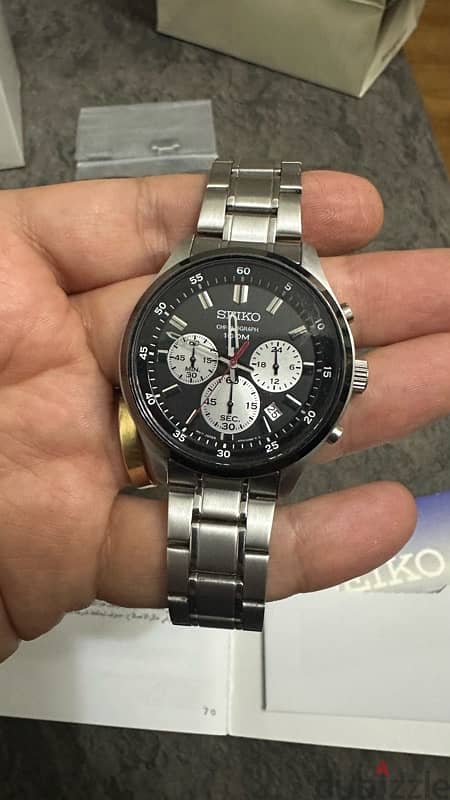 Seiko Chronograph Quartz SKS593 SKS593P1 SKS593P Men’s Watch 3