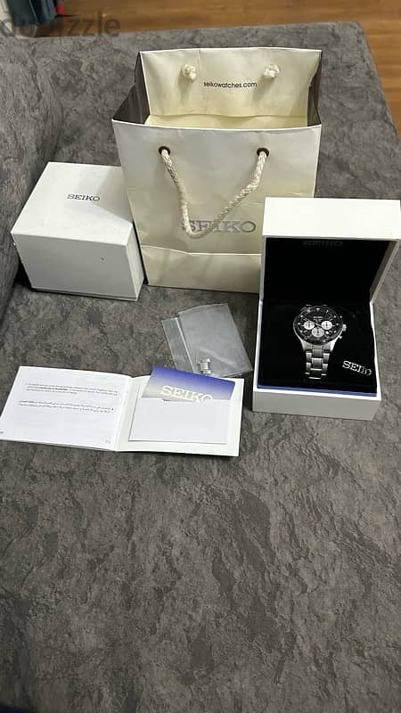 Seiko Chronograph Quartz SKS593 SKS593P1 SKS593P Men’s Watch 6