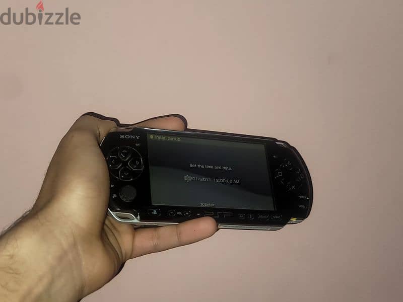 للبيع بلايستيشن psp  زيرو بحالته 1