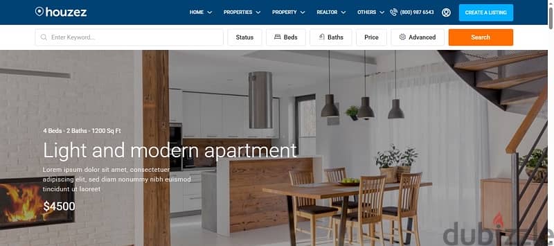 High-Converting Real Estate Website! / موقع الكتروني للعقارات 4