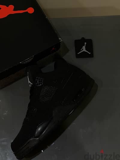 Air Jordan 4 Black Cat Premium Quality Size 45 New