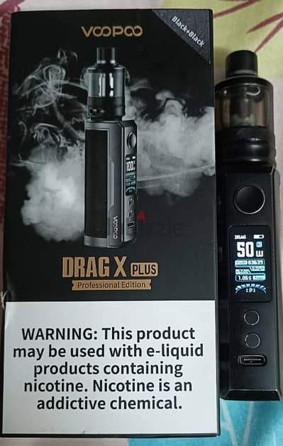 فيب DRAG X PLUS ماركة voopoo إستعمال اسبوع فقط