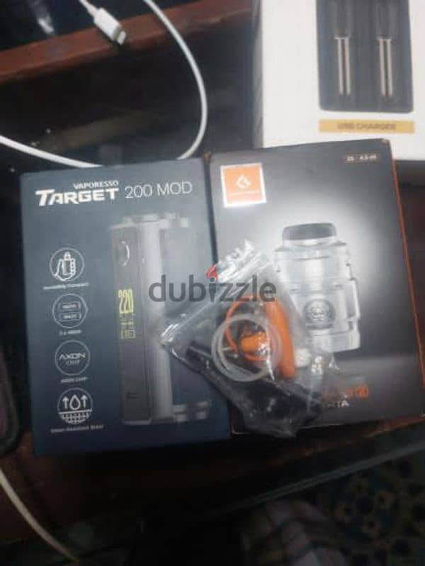 مود target 200 و تانك zeus x mesh 3