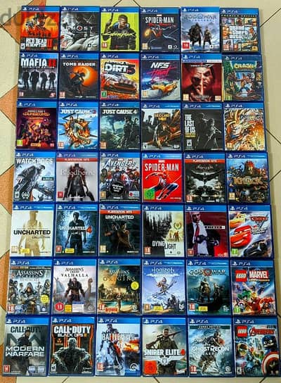 Ps4-ps5 Cd Games-playstation / العاب بلايستيشن - بلاى ستشين ٤