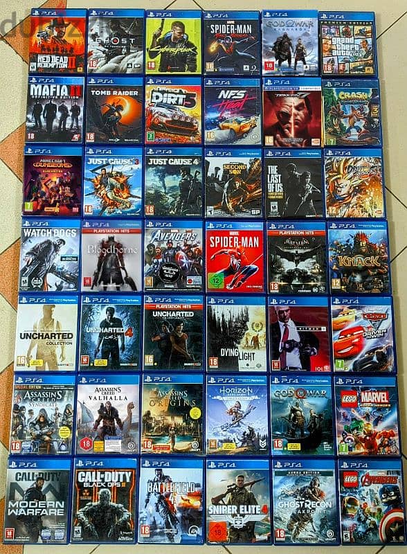 Ps4-ps5 Cd Games-playstation / العاب بلايستيشن - بلاى ستشين ٤ 0