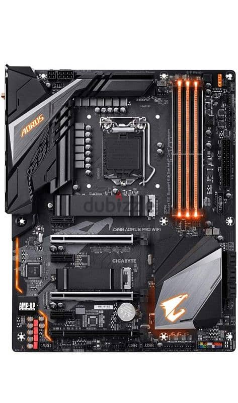 باندل جيل تاسع Z390 AORUS pro wifi i5 9400f بحاله ممتازه جدا 1