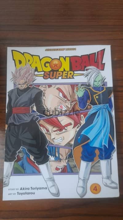 مانجا دراجون بول سوبر|dragon ball super manga vol 3&4