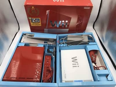 وي معدل جديد Wii red