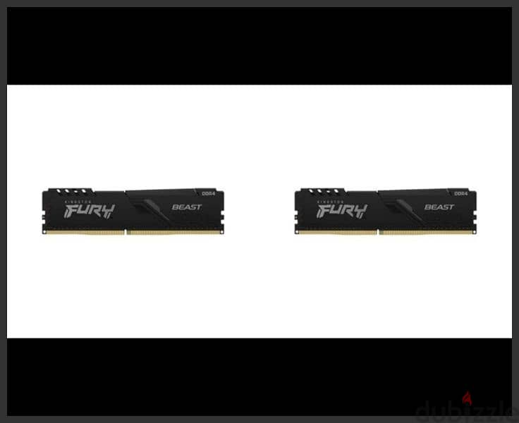 ram 2x8GB fury beast DDR4 متاح التبديل 0