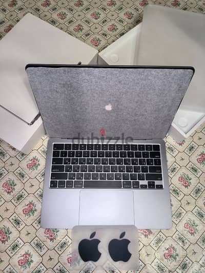 MacBook air M2 100% 11 MONTHS APPLE WARRANTY Arabic English keyboard