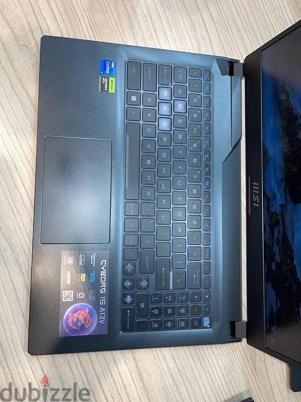 Msi cyborg 15 A13v- like new (opened but not used alot) 1