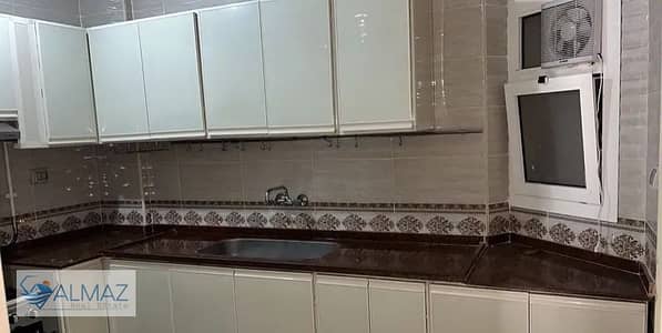 Ground floor apartment with a garden For rent with kitchen, air conditioning, and heaters in Al Rehab City, Block 122