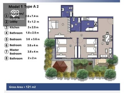 Apartment for sale at a bargain price + landscape view in New Obour, one minute from Carrefour