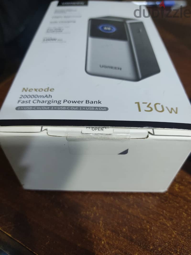 باور بنك UGREEN Nexode Power Bank 20000mAh 130W 1