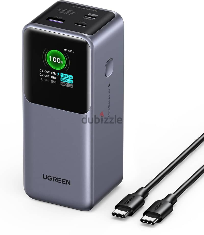 باور بنك UGREEN Nexode Power Bank 20000mAh 130W 3