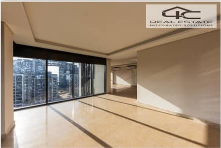 Fully finished apartment with Ac. s floor 5 view land scape for sale with down payment and instalment in Zed east compound new cairo