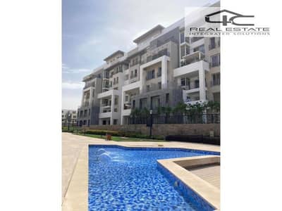 For sale with best down payment and installments apartment with garden 99m north direction direct view on pool in hyde park fifth settlement