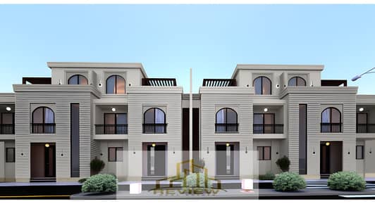 Own a Townhouse Villa with a Private Pool in New Sheikh Zayed – No Down Payment Sierra Compound – Luxury Living at Its Fines