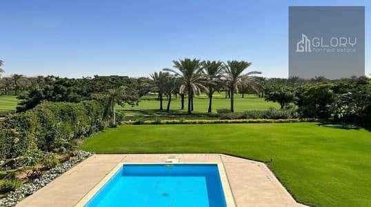 Standalone villa fully finished 750m for rent in Katameya Dunes fifth settlement new cairo first Golf Row