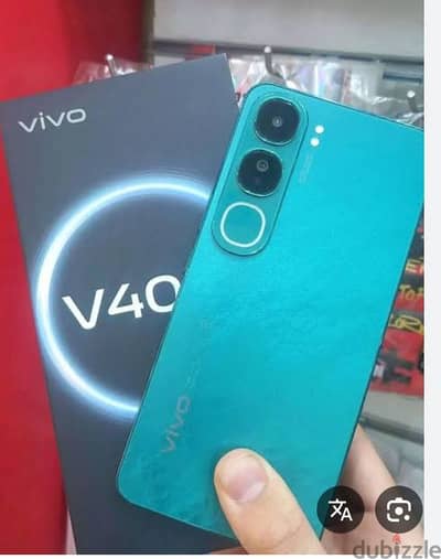 موبايل vivo 40 lite كسر زيرو بالكرتونه استعمال شهر ومعه الفاتوره