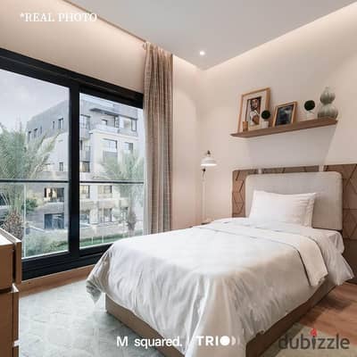 No Sales Gimmicks—See for Yourself, Luxury 3-BR Apartment with Private Garden & Ultra-Modern Finishing in the Heart of Fifth Settlement – Own it with