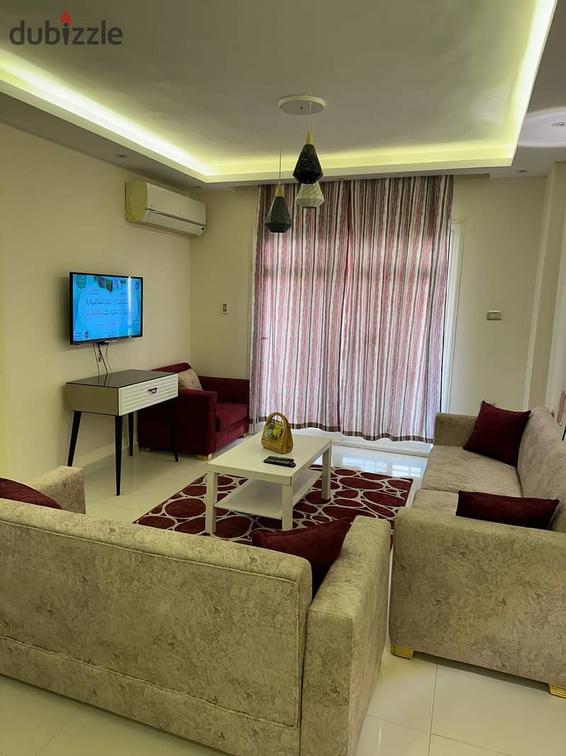 Furnished Apartment for Rent in Madinaty – A Great Opportunity! With an area of 96 sqm in B7, in an excellent Location 0