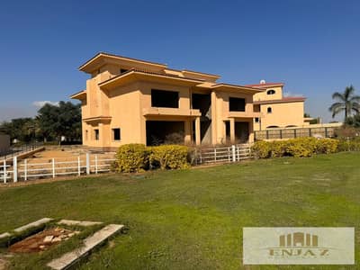 villa for sall in madinaty, design B, best view on (golf & lakes), possibility for creating pool, AREA(1153)