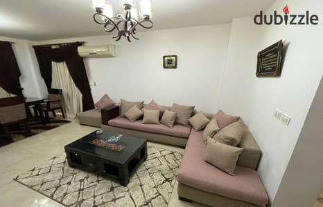 Apartment for rent, furnished, in Madinaty B1, fully air-conditioned and has internet