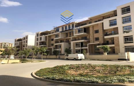 apartment for sale in Sarai Compound mostakbal city, with installments over 12 years, landscape view