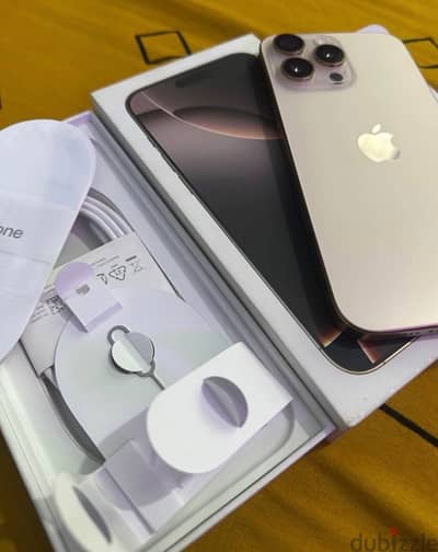 iphone 16 pro max 256 desert titanium ايفون ١٦ برو ماكس