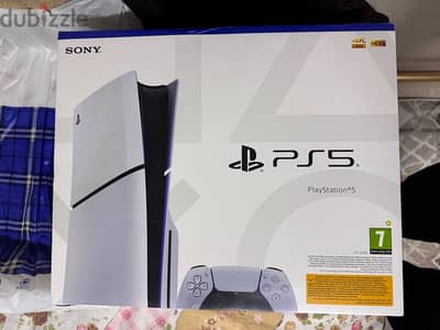 ps5 slim 1tera  new جديد متبرشم