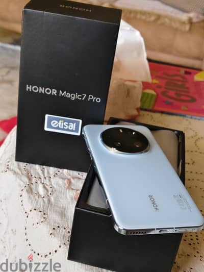 Honor magic 7 pro  12gb/512gb 5g Dual sim - Breeze blue