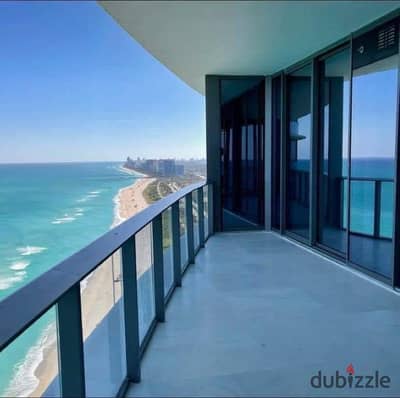 Apartment Double View Sea + Lagoon 217m In Alamein Towers