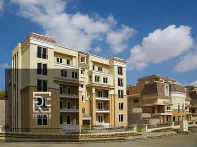 3 bedroom apartment for sale in Sarai Compound on the Suez Road, wall in wall with Madinaty in New Cairo