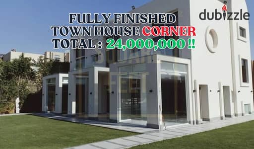 Resale Fully Finished Townhouse corner at Sodic - Allegria - Beverly Hills Shiekh Zayed