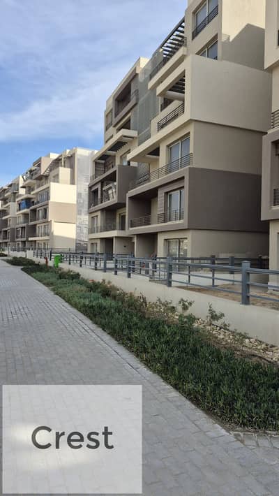 Opportunity to receive your apartment immediately, super lux finished, with a kitchen, and the best view in Palm Hills New Cairo