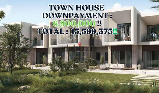 Townhouse for Sale in Solana West Compound dp 6,9 Million - Sheikh Zayed Prime Location next to Emaar and SODIC