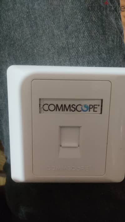 Commscope Faceplate وش مربع و مستطيل