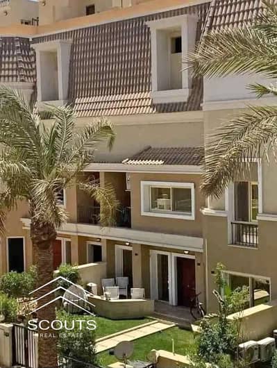 Ready To Move Villa for sale in sarai New Cairo next Madinaty and Rehab City 8 years instalments Cash Discount 50%