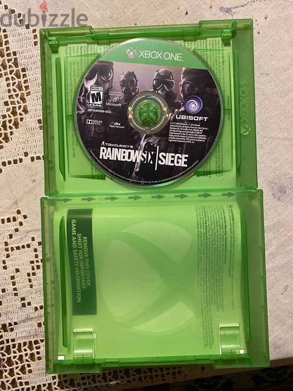 Xbox one - Original rainbow six siege 1