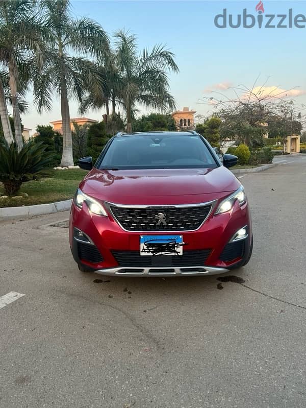 Badge 3D Pour Peugeot 3008 GT Line 2019-2021 - Logo Sport ABS - Autocollant Décoratif - Facile à Installer