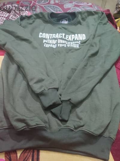 سويت شيرت مقاس 2xl اخضر