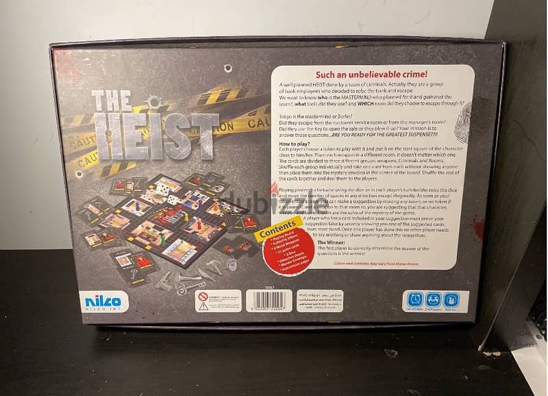 THE HEIST GAME 1