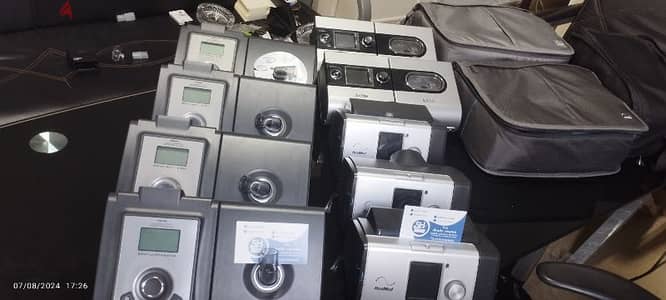 أجهزة تنفس سيباب  بيباب _مولد أكسجين _ ڤينتليتور bipap Cpap ventilator