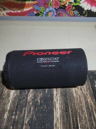 بازوكا بيونير 1300 power اصلي + منظم صوت Jvc 400 w